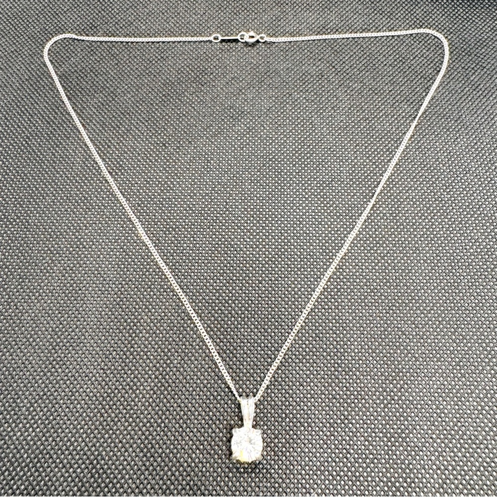 Tiffany & Co. Solitaire Diamond Necklace